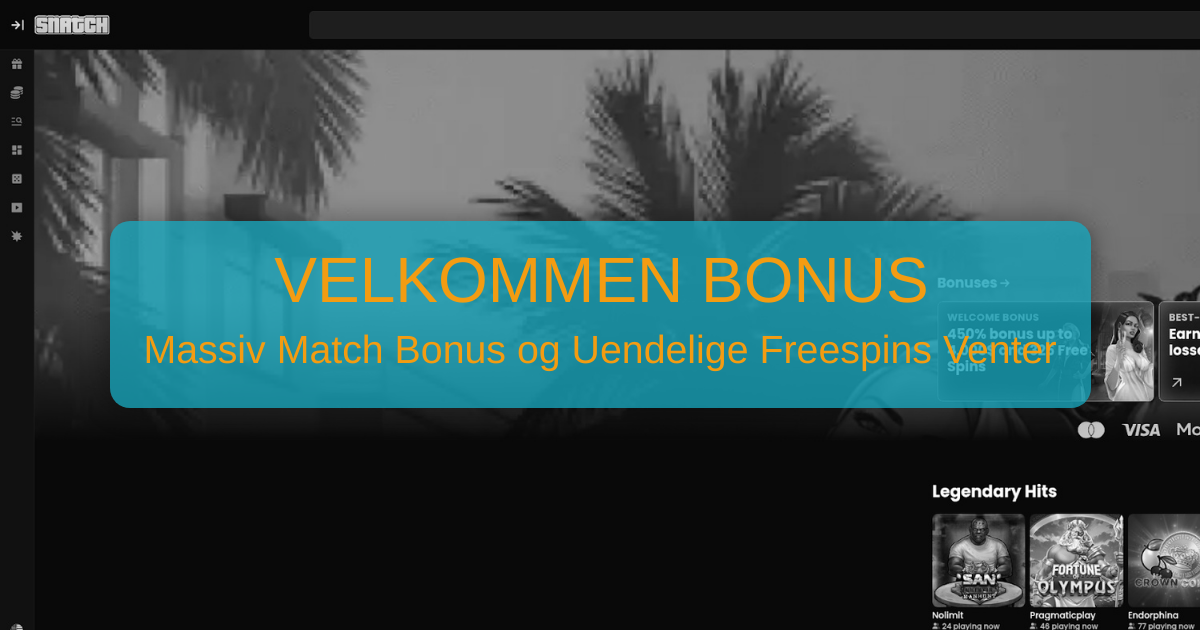 Snatch Casino - Nettcasino for Norske Casinospillere